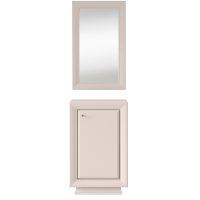 Набір меблів у передпокої Ларго класик N77904 Кашемір ВМК (БРВ) Україна